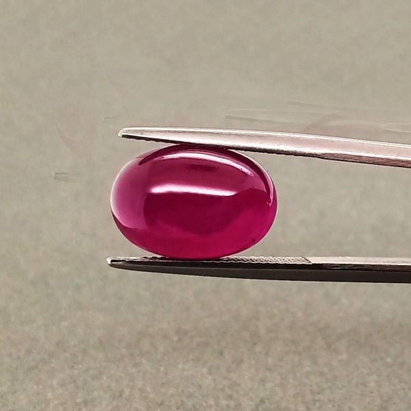 11.78 Carat Unheat Ruby Cabochon abc-stones-co-ltd.myshopify.com [variant_title]