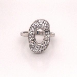 Genuine Silver Ring Finding - Design 12 abc-stones-co-ltd.myshopify.com [variant_title]