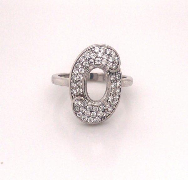 Genuine Silver Ring Finding - Design 12 abc-stones-co-ltd.myshopify.com [variant_title]