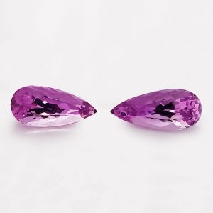 15.90 Carats Pink Pear Kunzite Pair abc-stones-co-ltd.myshopify.com [variant_title]