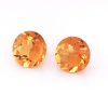 6.50 Carats Yellow Round  Citrine Pair abc-stones-co-ltd.myshopify.com [variant_title]