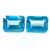 18X13 mm Swiss Blue Octagon Topaz Pair abc-stones-co-ltd.myshopify.com [variant_title]