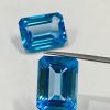 20.54 Carats Swiss Blue Octagon Topaz Pair abc-stones-co-ltd.myshopify.com [variant_title]