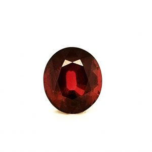 8.80 Carat Red Oval Rhodolite Garnet abc-stones-co-ltd.myshopify.com [variant_title]
