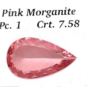 7.58 Carats Rare Top Pink Pear Morganite abc-stones-co-ltd.myshopify.com [variant_title]