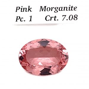 7.08 Carats Rare Top Pink Oval Morganite abc-stones-co-ltd.myshopify.com [variant_title]
