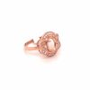 Rose Gold Plated Silver Ring Finding - Design 8 abc-stones-co-ltd.myshopify.com [variant_title]