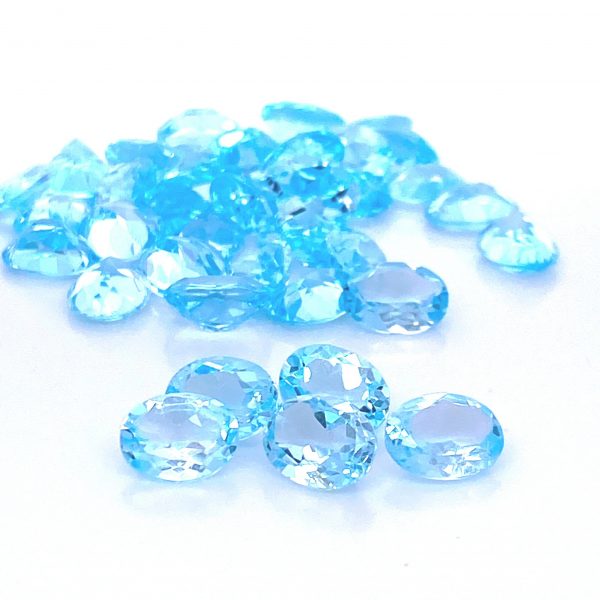 9x7 mm Sky Blue Oval  Topaz abc-stones-co-ltd.myshopify.com [variant_title]