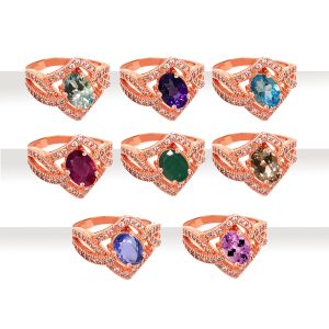 Natural Gemstone Ring Jewelry abc-stones-co-ltd.myshopify.com [variant_title]