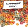 Rainbow Sapphire Briolette Lot - 0.40 Carat Per Piece abc-stones-co-ltd.myshopify.com [variant_title]