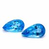 124+ Carat Top Swiss Blue Pear Topaz Pair abc-stones-co-ltd.myshopify.com [variant_title]