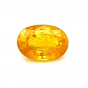 2.98 Carat Natural Yellow Oval Sapphire abc-stones-co-ltd.myshopify.com [variant_title]