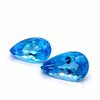 124+ Carat Top Swiss Blue Pear Topaz Pair abc-stones-co-ltd.myshopify.com [variant_title]